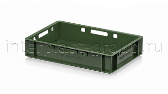 Ящик для мяса и колбасных изделий Е-1 зеленый в Пскове