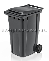 Контейнер для мусора 240 л серый облегченный 240 серый в Пскове Контейнер для мусора 240 л серый облегченный 240 серый в Пскове