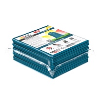 Мешки для мусора 160 л, светло-синие, в пачке 10 шт., ПВД, 40 мкм, 900х1100 мм, i-Bag в Пскове