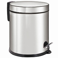 Ведро-контейнер для мусора урна с педалью LAIMA Classic Plus, 5 л, зеркальное в Пскове Ведро-контейнер для мусора урна с педалью LAIMA Classic Plus, 5 л, зеркальное в Пскове