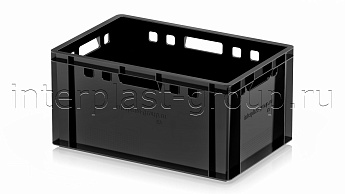 Ящик для мяса и колбасных изделий Е-3 черный в Пскове