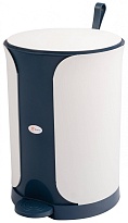 Контейнер для мусора Sтилъ с педалью 11 л синий 11 синий в Пскове Контейнер для мусора Sтилъ с педалью 11 л синий 11 синий в Пскове