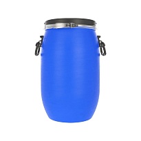 Бочка пластиковая 30 л с хомутом в Пскове Бочка пластиковая 30 л с хомутом в Пскове