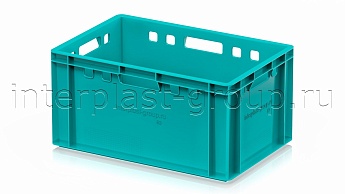Ящик для мяса и колбасных изделий Е-3 бирюзовый в Пскове