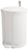 Мусорный бак Sтилъ с педалью 11 л белый