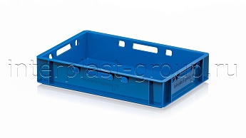 Ящик для мяса и колбасных изделий Е-1 голубой в Пскове