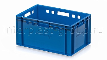 Ящик для мяса и колбасных изделий Е-3 голубой в Пскове Ящик для мяса и колбасных изделий Е-3 голубой в Пскове